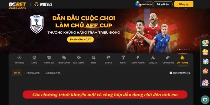 Các chương trình khuyến mãi vô cùng hấp dẫn đang chờ đón anh em