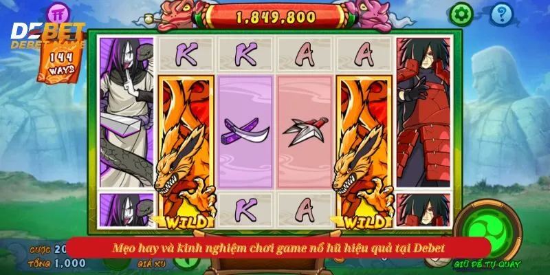 Mẹo hay và kinh nghiệm chơi game nổ hũ hiệu quả tại Debet