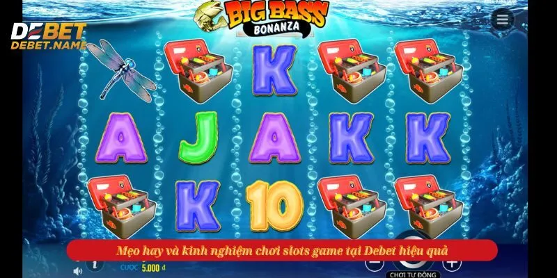 Mẹo hay và kinh nghiệm chơi slots game tại Debet hiệu quả