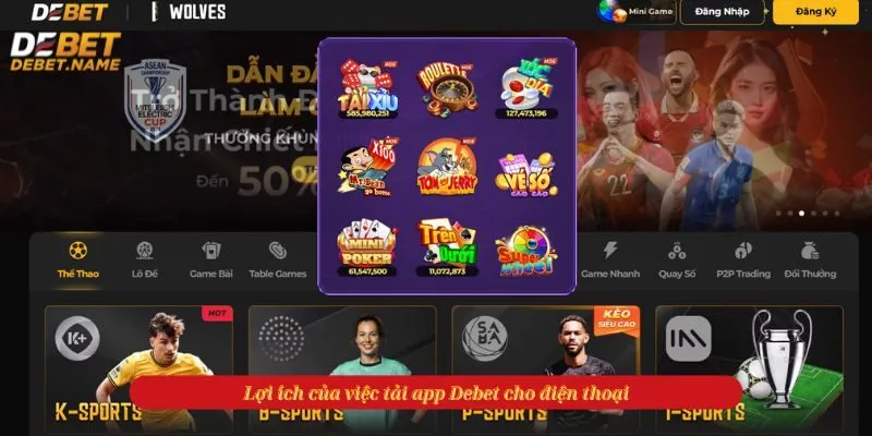 Lợi ích của việc tải app Debet cho điện thoại